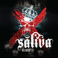 Saliva - 10 Lives artwork