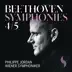 Beethoven: Symphonies Nos. 4 & 5 album cover