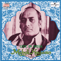 Mehdi Hassan - Live In India, Vol. 2 artwork