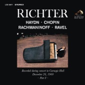 Sviatoslav Richter Plays Haydn, Chopin, Rachmaninoff, Ravel - Live at Carnegie Hall (December 26, 1960) artwork