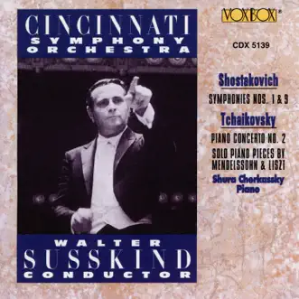 Shostakovich: Symphonies Nos. 1 & 9 - Tchaikovsky: Piano Concerto No. 2 - Mendelssohn & Liszt: Solo Piano Pieces by Shura Cherkassky, Walter Susskind & Cincinnati Symphony Orchestra album reviews, ratings, credits