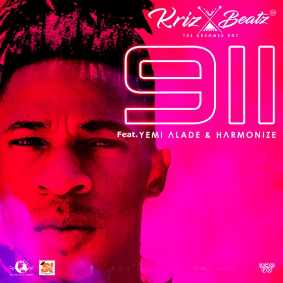 Cover artwork for 911 (feat. Yemi Alade & Harmonize)