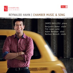 HAHN/CHAMBER MUSIC & SONG cover art