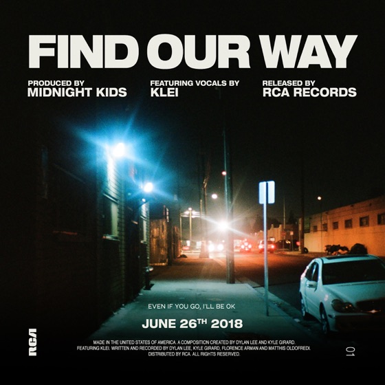 Cover artwork for Find Our Way (feat. Klei)