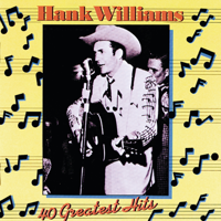 Hank Williams - 40 Greatest Hits artwork