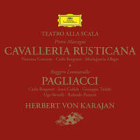 Orchestra del Teatro alla Scala di Milano & Herbert von Karajan - Mascagni: Cavalleria rusticana - Leoncavallo: Pagliacci artwork