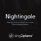 Nightingale (Originally Performed by Demi Lovato) [Piano Karaoke Version] artwork