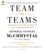 Team of Teams: New Rules of Engagement for a Complex World (Unabridged) - Gen. Stanley McChrystal, Tantum Collins, David Silverman &amp; Chris Fussell Cover Art