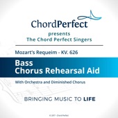 Mozart's Requiem - KV. 626 - Bass Chorus Rehearsal Aid artwork