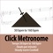 155 bpm (beats per minute) Click Metronome - Steady Tempo Warm Cowbell artwork