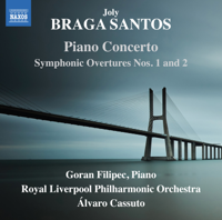 Goran Filipec, Royal Liverpool Philharmonic Orchestra & Alvaro Cassuto - Braga Santos: Orchestral Works artwork