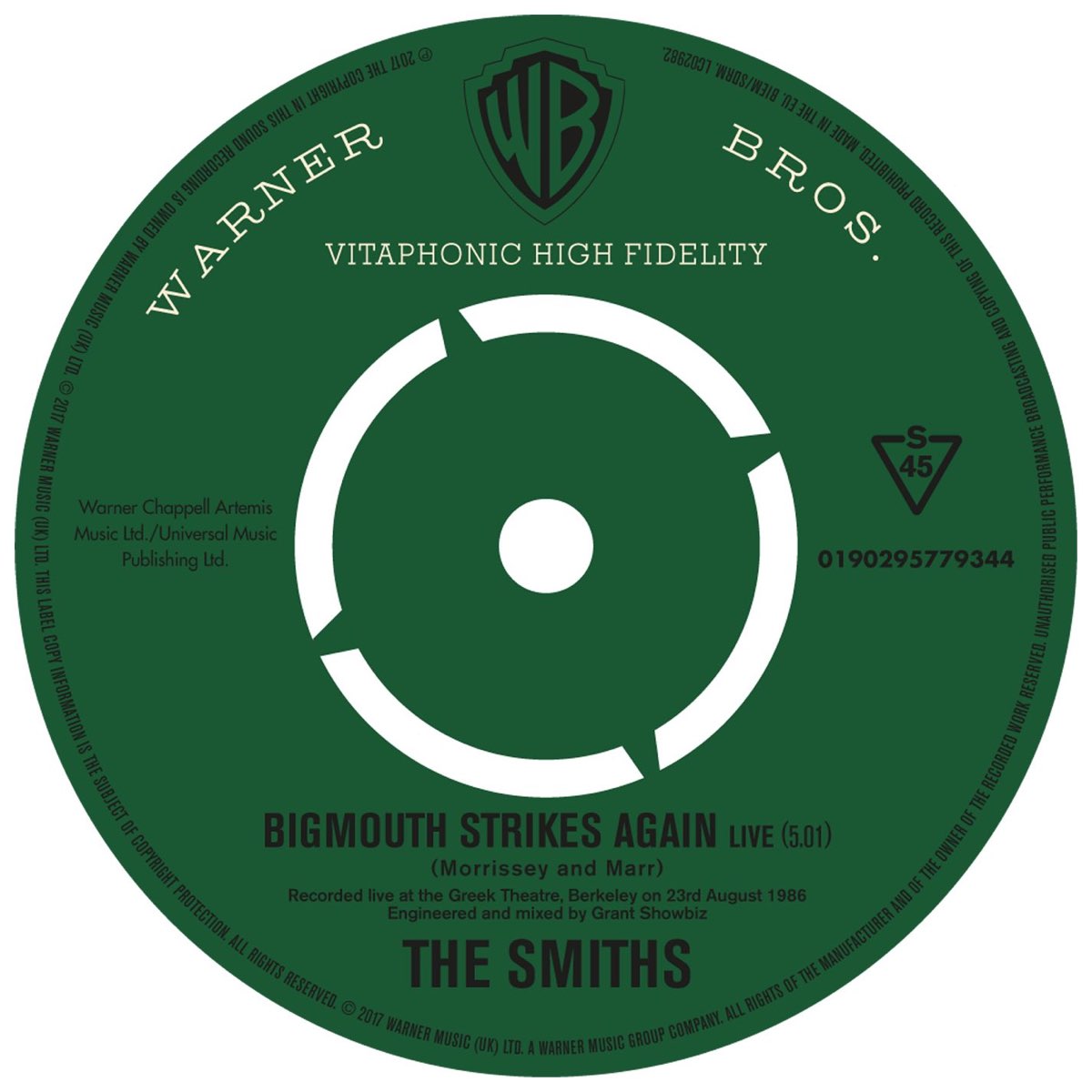 ‎Bigmouth Strikes Again (Live) - Single By The Smiths On Apple Music