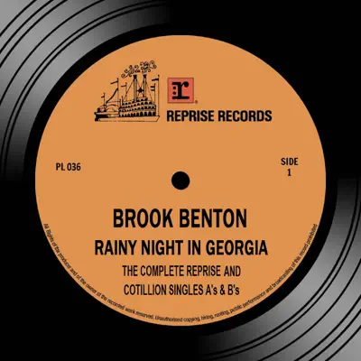 Rainy Night in Georgia: The Complete Reprise & Cotillion Singles a's & B's - Brook Benton