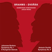 Brahms: Symphony No. 1 in C Minor, Op. 68 - Dvořák: Symphony No. 6 in D Major, Op. 60, B. 112 artwork