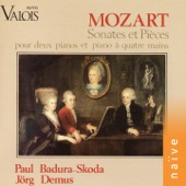 Mozart: Sonates et pièces pour deux pianos et piano à quatre mains (Pianos de concert modèle 290 Impérial Bösendorfer) artwork