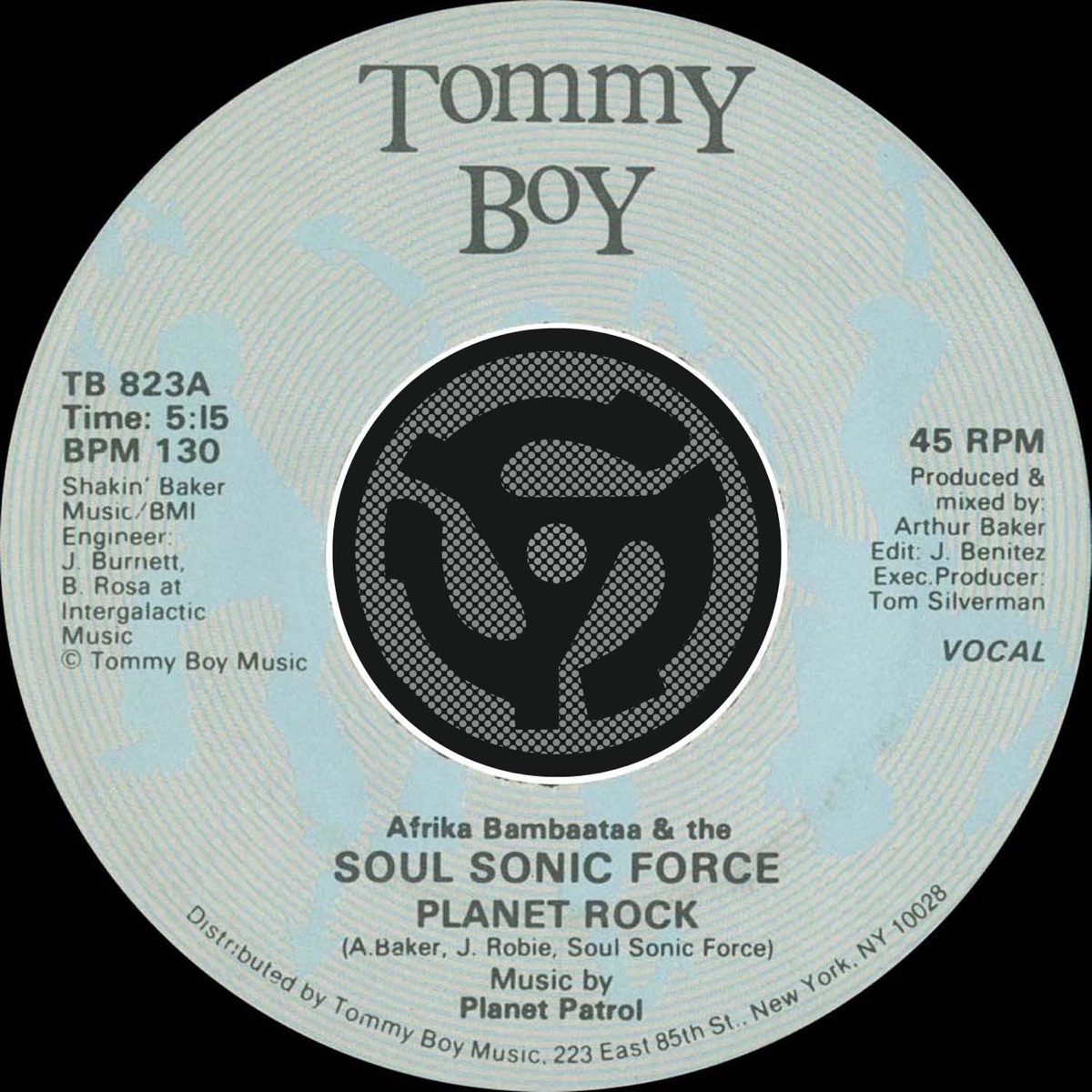 Afrika Bambaataa, The Soulsonic Force – Planet Rock: слушать и скачать mp3  песню