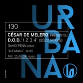 1, 2, 3, 4 (César de Melero presents D.O.D.) [2022 Mixes] - EP artwork