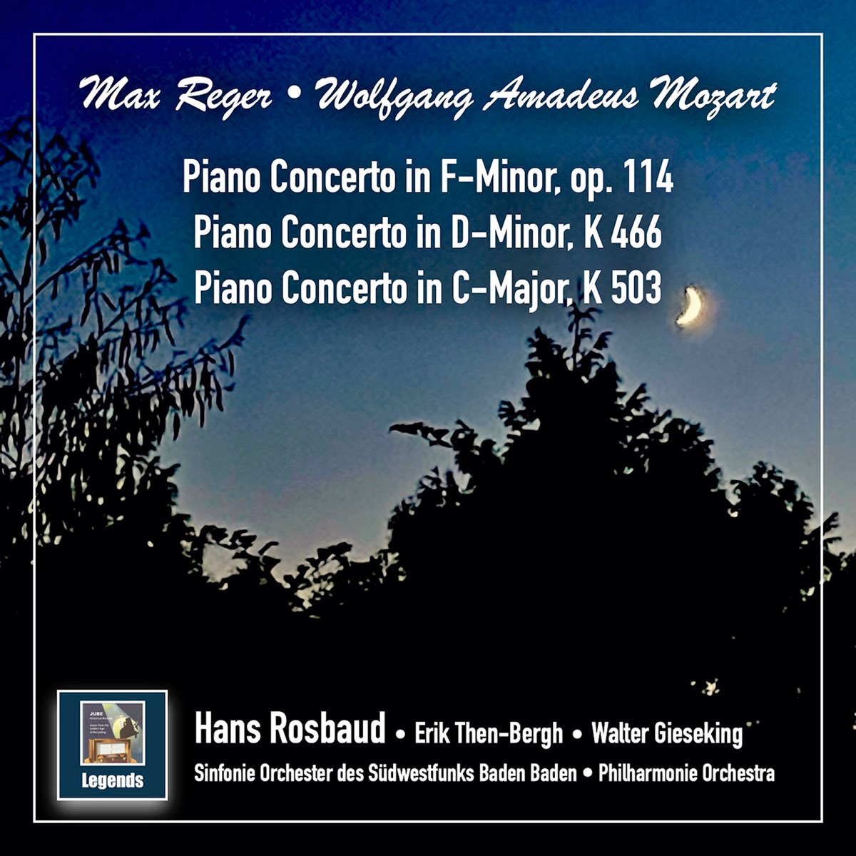 ‎Reger: Piano Concerto in F Minor, Op. 114 - Mozart: Piano Concertos ...