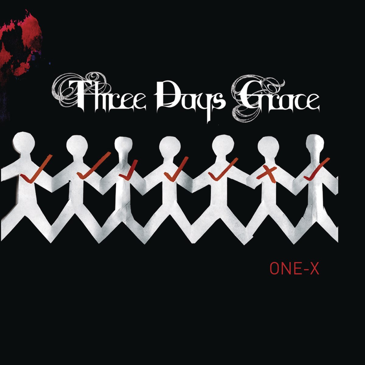 Альбом &quot;One-X&quot; (<b>Three</b> <b>Days</b> <b>Grace</b>) .