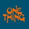 One Thing (Extended Mix) artwork