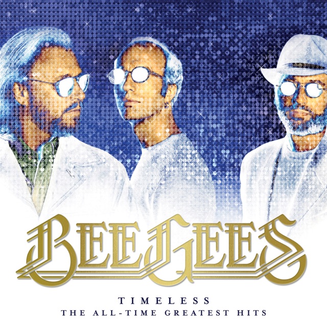 Bee Gees Timeless: The All-Time Greatest Hits Album Cover