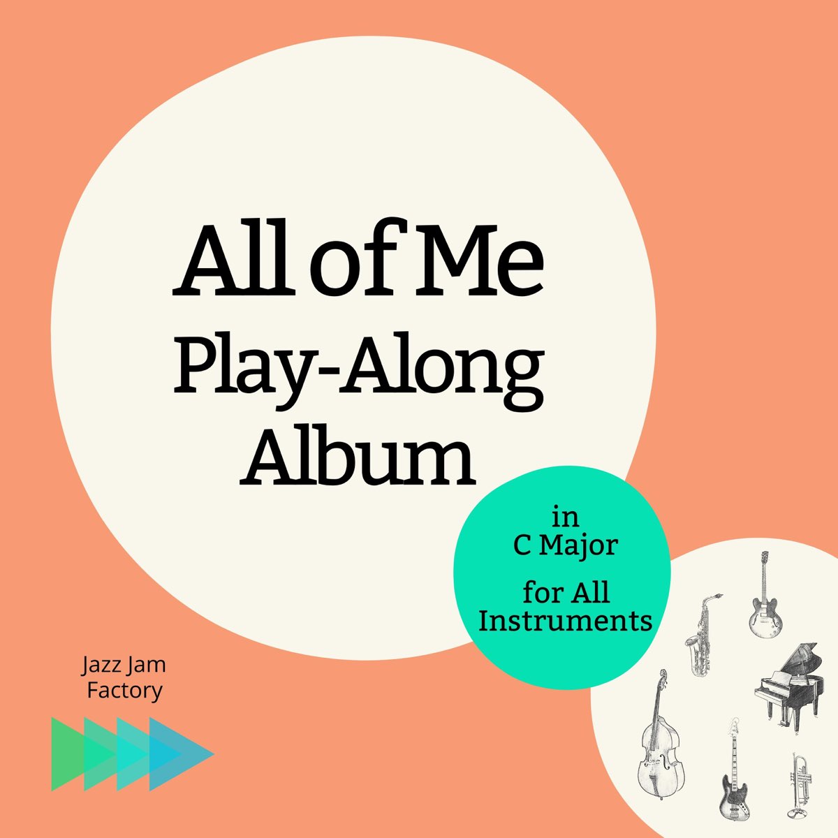 all of me play along c