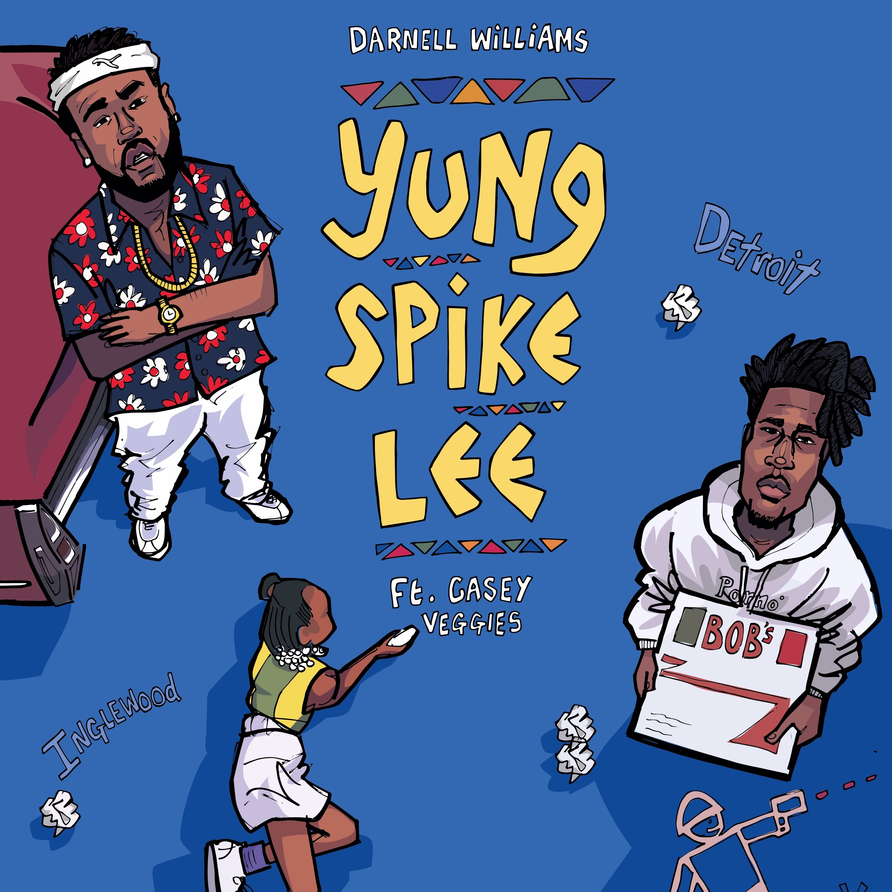 Darnell Williams - Yung Spike Lee (feat. Casey Veggies)