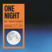 MK & Sonny Fodera - One Night (feat. Raphaella) artwork