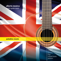 Alberto Mesirca - British Guitar Music artwork