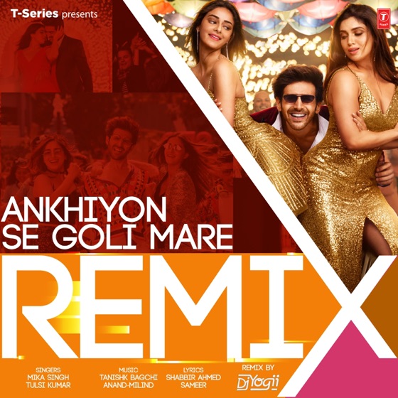 Cover artwork for Ankhiyon Se Goli Mare Remix