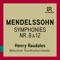 String Symphony No. 8 in D Major, MWV N 8: III. Menuetto - Trio artwork