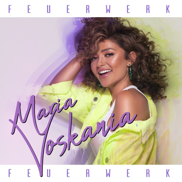 Maria Voskania mit Feuerwerk