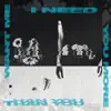 I Need You More Than You Want Me - Single album lyrics, reviews, download