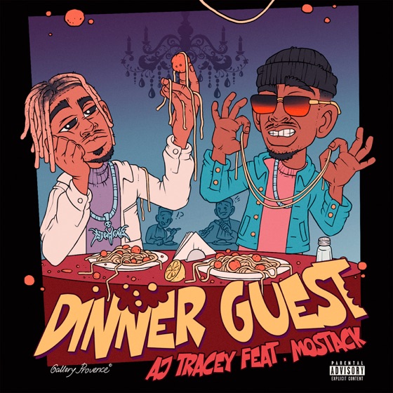 Cover artwork for Dinner Guest (feat. MoStack)
