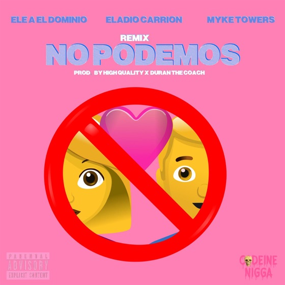 Cover artwork for No Podemos