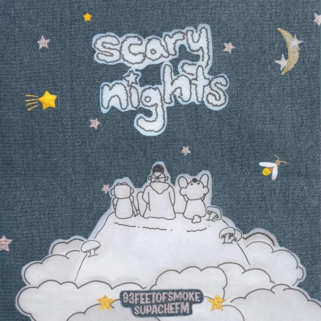 93FEETOFSMOKE & supachefm Scary Nights - EP Album Cover