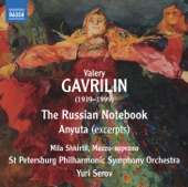 Gavrilin: Russian Notebook & Anyuta (Excerpts) artwork