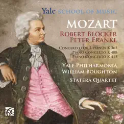 Mozart: Piano Concertos by Robert Blocker, Peter Frankl, Yale Philharmonia, Statera Quartet & William Boughton album reviews, ratings, credits