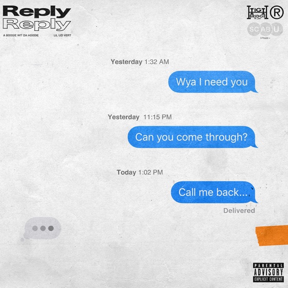 Cover artwork for Reply (feat. Lil Uzi Vert)