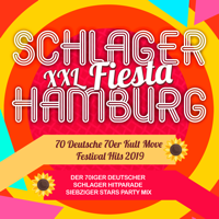 Verschiedene Interpreten - Schlager XXL Fiesta Hamburg: 70 Deutsche 70er Kult Move Festival Hits 2019 artwork