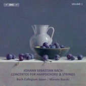 Bach: Concertos for Harpsichord & Strings, Vol. 1 artwork