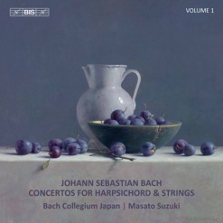 BACH/HARPSICHORD CONCERTOS cover art