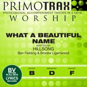 What a Beautiful Name (Worship Primotrax) [Performance Tracks] - EP artwork