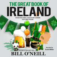 Bill O'Neill - The Great Book of Ireland: Interesting Stories, Irish History & Random Facts About Ireland: History & Fun Facts, Book 1 (Unabridged) artwork