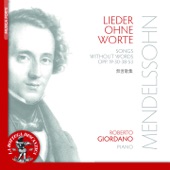 Lieder ohne Worte, Op. 19b: No. 2 in A Minor, Andante espressivo artwork