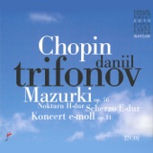 Chopin: Mazurki, Scherzo in E Major, Nokturn in B Major artwork