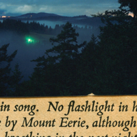 Mount Eerie - No Flashlight (2015 Reissue) artwork