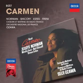 Bizet: Carmen by Jessye Norman, Neil Shicoff, Simon Estes, Mirella Freni, Chœurs de Radio France, Orchestre National de France & Seiji Ozawa album reviews, ratings, credits