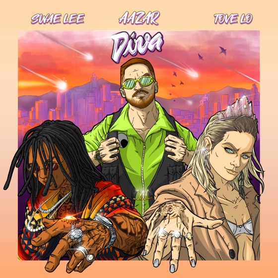Cover artwork for Diva (feat. Swae Lee & Tove Lo)