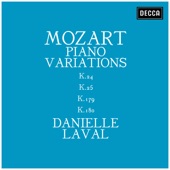Mozart: Piano Variations K. 24, K. 25, K. 179, K. 180 artwork